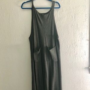 Cropped Wide Leg Jumpsuit